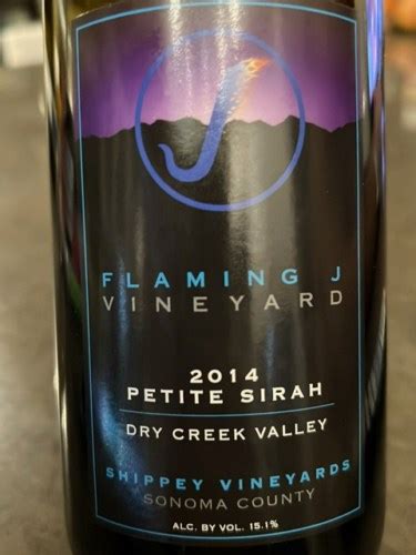 Shippey Vineyards Flaming J Vineyard Petite Sirah Vivino US