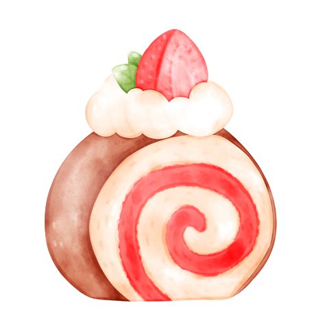 Free Strawberry Sweets Dessert Watercolor illustration 18930299 PNG