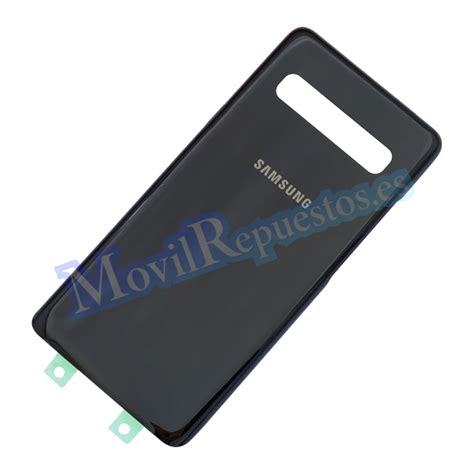 Tapa Trasera Para Samsung Galaxy S10 5G G977B Negro MovilRepuestos Es