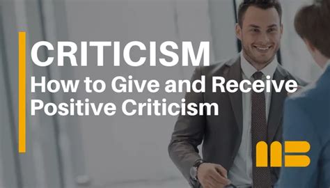 7 Examples Of Positive Criticism In The Workplace MatchBuilt