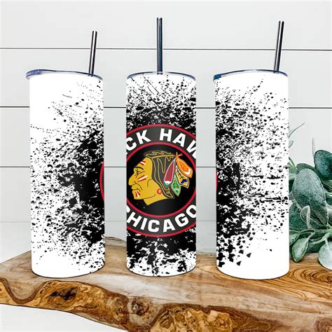 Chicago Blackhawks Hockey Oz Skinny Tumbler Svgdaily Daily Free