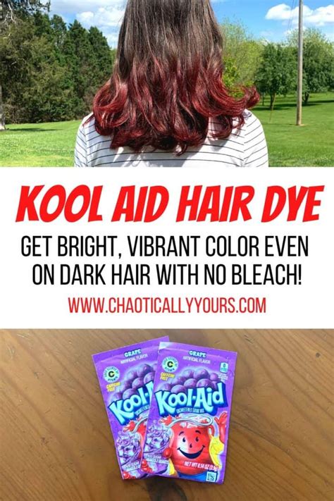 Kool Aid Hair Dye: How To Get Bright Colors For Just Pennies ...