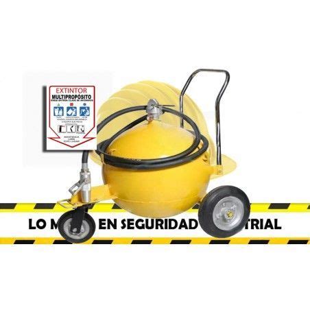 Extintor De Lbs Color Amarillo Tipo Satelital Abc Tienda De Epp