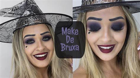 Maquiagem De Bruxa Halloween Youtube