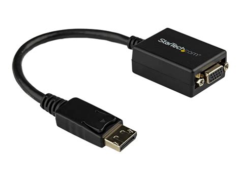 StarTech Adaptador Conversor de Vídeo DisplayPort DP a VGA Cable