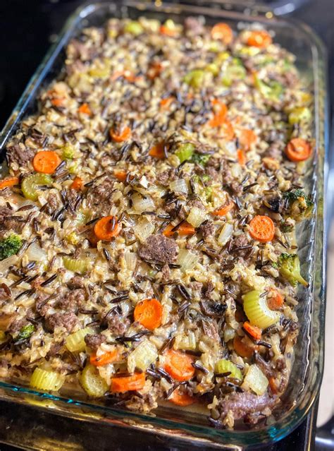 Savory Venison And Wild Rice Bake Jess In The Kitchen