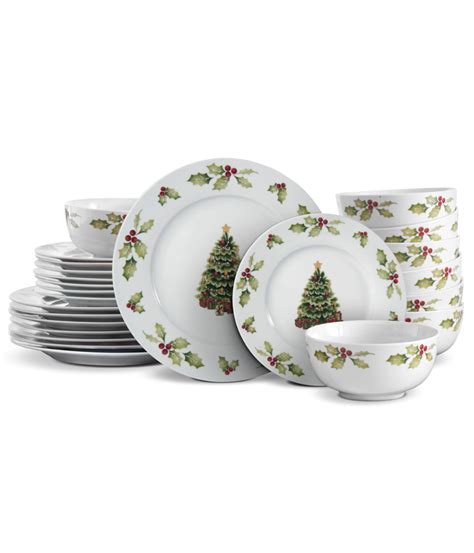 Christmas Day 24-Piece Dinnerware Set – Gordmans