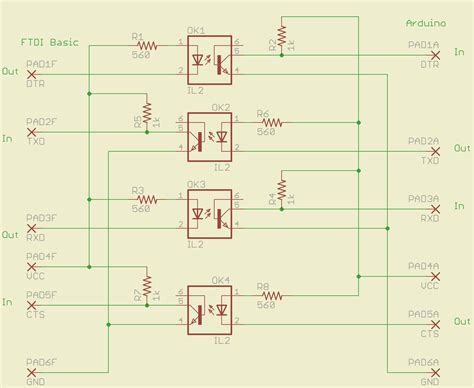 Arduino Serial Optical Isolator – The Smell of Molten Projects in the Morning