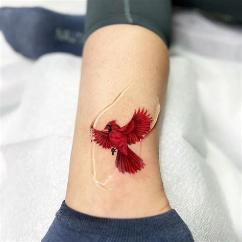 Red Bird Tattoo