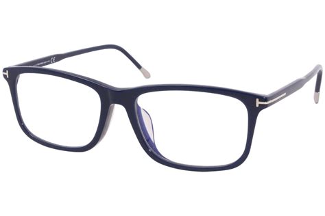 Tom Ford Tf5646 D B 090 Eyeglasses Mens Shiny Navy Blue Full Rim