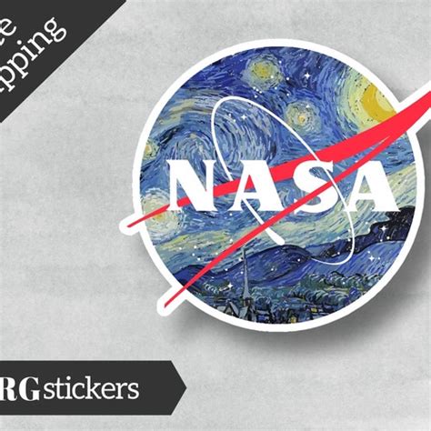 Nasa Detailed Earth Vinyl Sticker Nasa Sticker Nasa Etsy