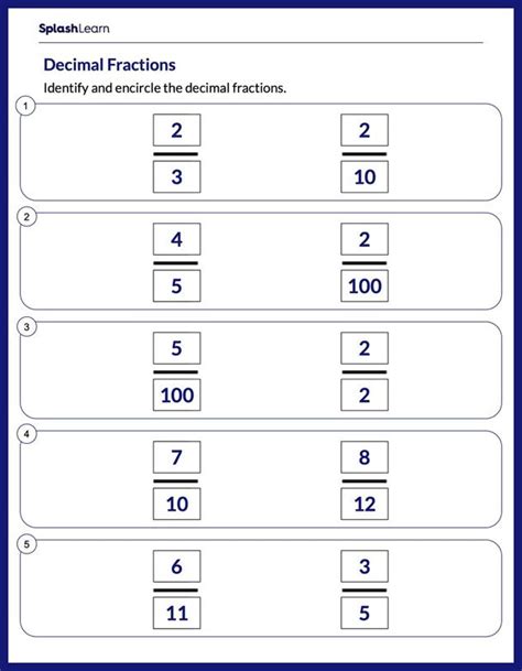 Math Worksheets Grade 4 Fractions Worksheets For Kindergarten