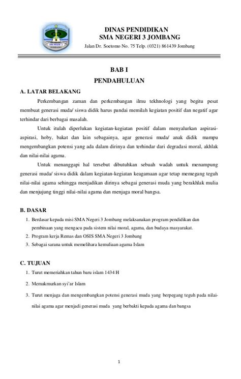 Contoh Executive Summary Laporan Kegiatan Osis Imagesee