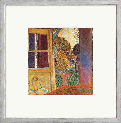 Koop Bild Zum Garten geöffnete Tür 1924 gerahmt van Pierre Bonnard