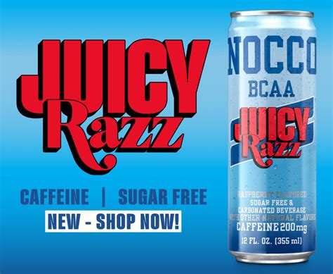 Nocco Launches New Juicy Flavor Juicy Razz Nocco