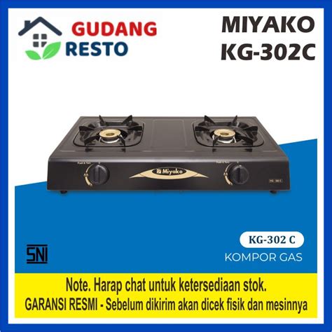 Miyako Kg C Kompor Gas Mata Tungku Kg Kg C Lpg Stove Gas