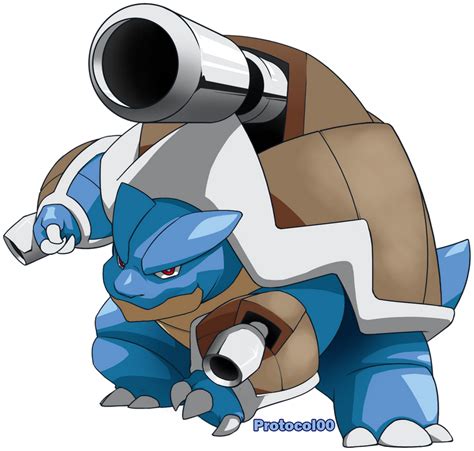 Mega Blastoise by Protocol00 on DeviantArt