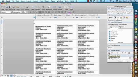 Mail Merge For Mac Labels Youtube within Label Maker Template Word – 10 ...