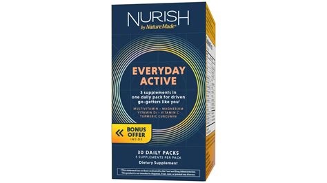 Nurish By Nature Made Everyday Active Daily Vitamin Packets 30 Ct Delivery Near Me Doordash