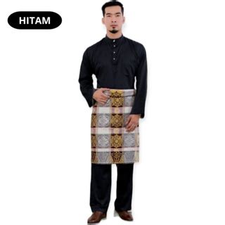 Jual Layooney Baju Melayu Pria Teluk Belanga Cekak Musang Setelan