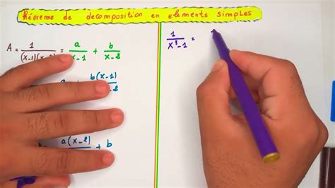 Algébre 1 Fractions Rationnelles Partie 2 Décomposition En