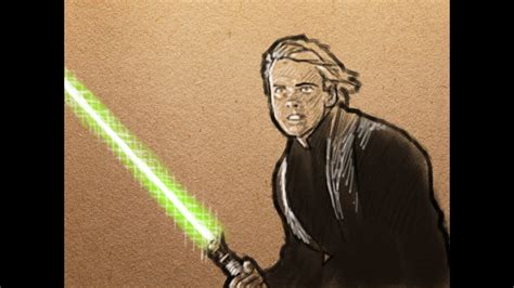 Drawing Luke Skywalker Youtube