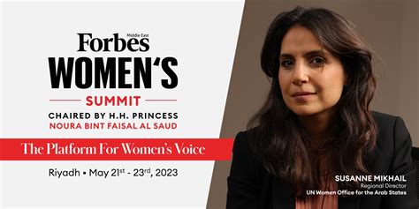 Global Equality Advocate Un Women Joins Forbes Middle East Women’s Summit 2023