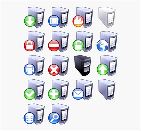 Virtual Server Icon Png Download, Transparent Png - kindpng