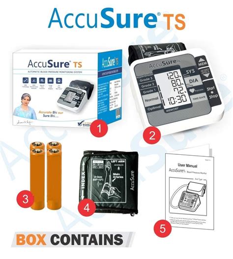 Accusure Ts Blood Pressure Monitor