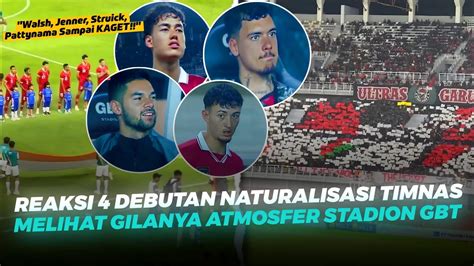 Pertama Kali Lihat Hebohnya Supporter Indonesia Begini Ekspresi