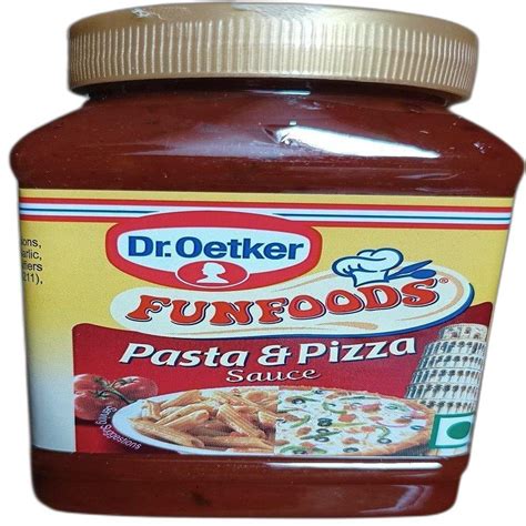 Dr Oetker Funfoods Pasta Pizza Sauce Packaging Type Jar Packaging