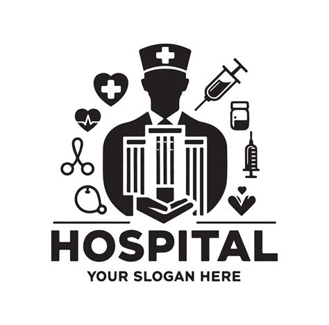 hospital logo design illustration 46301796 Vector Art at Vecteezy