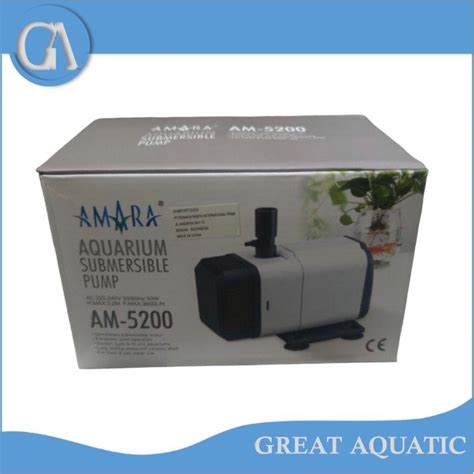 Jual Pompa Air Celup Aquarium AMARA AM 5200 Water Pump Kolam Ikan Putih