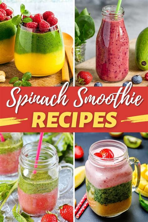 25 Best Spinach Smoothie Recipes Insanely Good