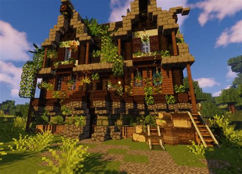 Cottagecore House In Minecraft