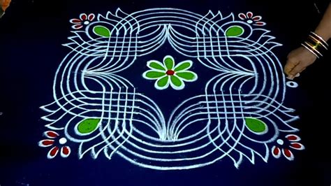 Easy Padi Kolam Dhanurmasam Special Kolam Sankranti Geethala