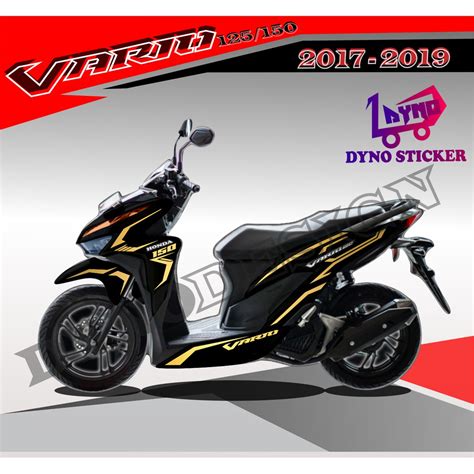 Jual Sticker Cutting Honda Vario Fi Stiker Striping Honda Vario