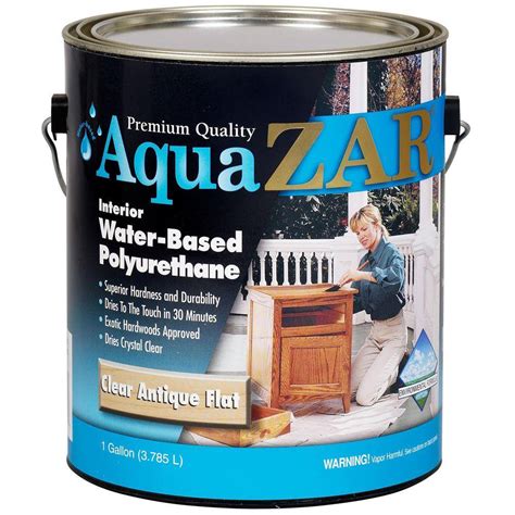 Rust Oleum Parks Gal Clear Semi Gloss Water Based Polyurethane