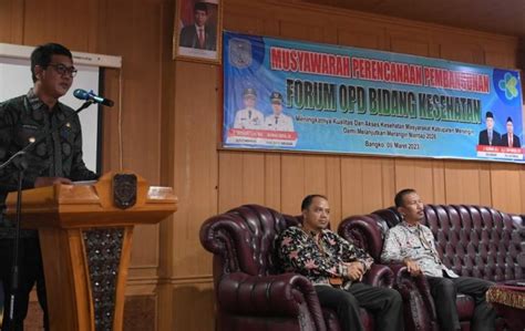 Nilwan Yahya Buka Forum OPD Bidang Kesehatan Merangin Today