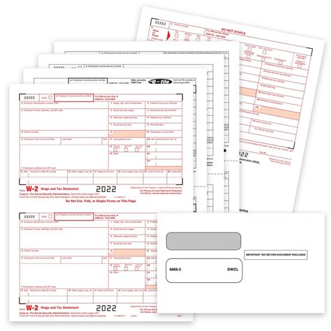 W2 Form Sets & Envelopes at Discount Prices - ZBPForms.com