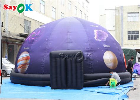 Astronomy Planets Theme 8M Inflatable Dome Tent