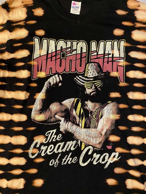 Custom Streetwear Wwf Macho Man Cream Of The Cro Gem