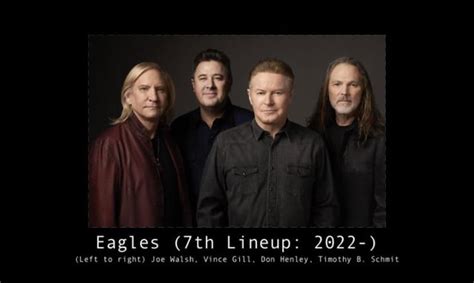 Eagles Lineup Through the Years: : r/theeagles