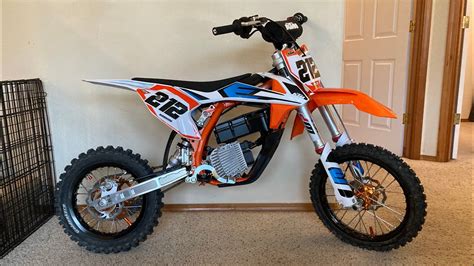 Electric Dirt Bike Ktm Sx E 5 Big Wheel Kit YouTube