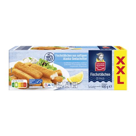 GOLDEN SEAFOOD Fischstäbchen XXL von ALDI Nord ansehen