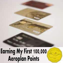 Earning My First 100,000 Aeroplan Points - Another Loonie