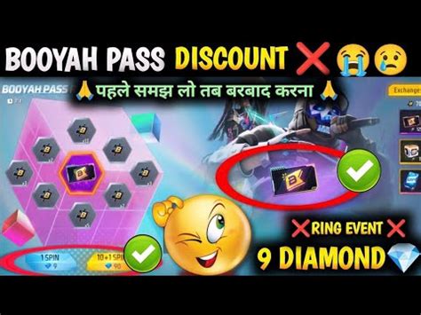 Booyah Pass Ring Event Free Fire One Spin Trick Booyah Pass Ff