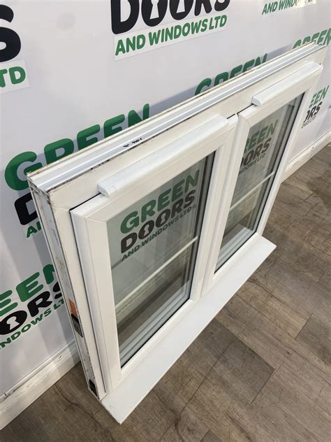 Veka Upvc White Casement Window Green Doors