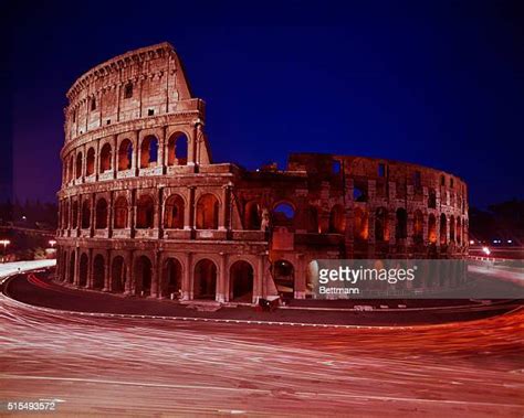 75 Colosseum Night Inside Stock Photos High Res Pictures And Images