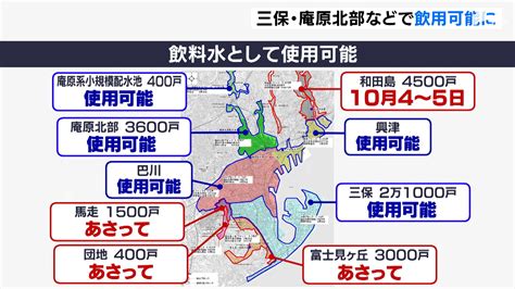 【速報】静岡市清水区の大規模断水 新たに三保ブロックなど約2万5000戸で飲用可能に Tbs News Dig